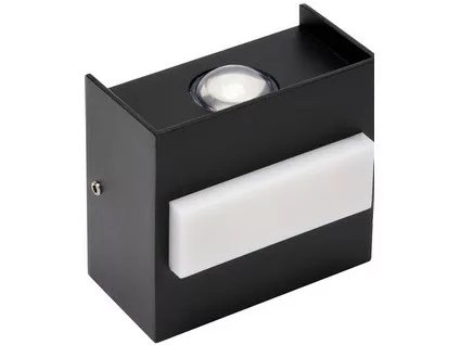 Svietidlo LED záhradné Twist HL0760420005 čierne