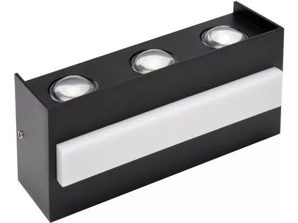 Svietidlo LED záhradné Twist HL0760420012 čierne