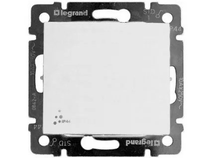 Valena krížový prepínač č.7, biely, 770097, IP44