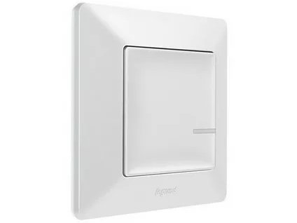 VALENA LIFE s NETATMO bezdrôtový spínač 1-násobný 752185, biely