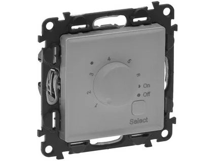 VALENA LIFE termostat pre podlahové kúrenie hliník 752334