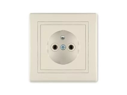 Zásuvka 2P 16A 250V~ Prestige béžová 635.999