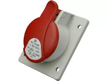 Zásuvka vstavitelná IP54 32A 400V 5pol IEN3253