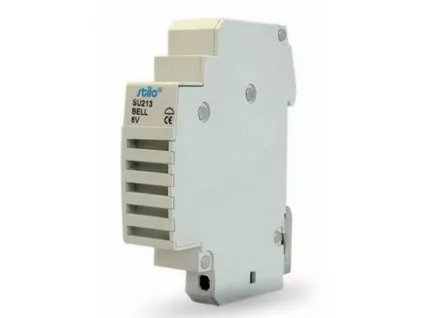 Zvonček elektrický 8V, na DIN lištu STI396