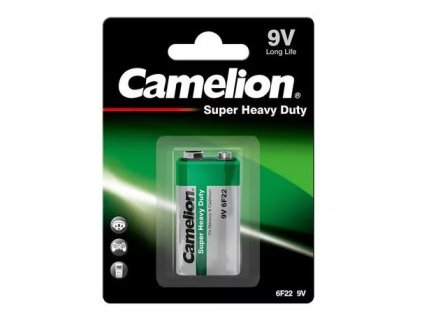 CAMELION Batéria SUPER HD zink-chlorid Block 9V 1ks 6F22-SP1G 10100122