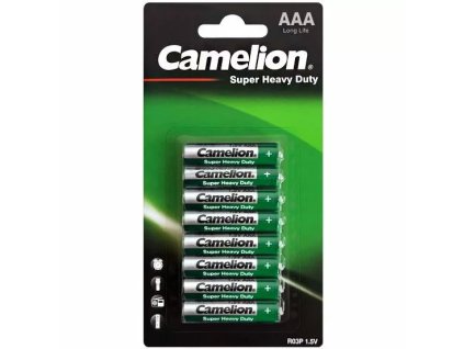 CAMELION Batérie SUPER HD zink-chlorid AAA 8ks R03P