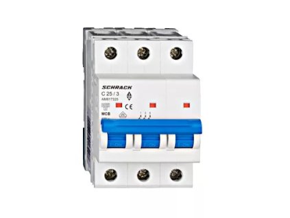 Istič C25/3 6kA, charakteristika C, 25A, 3-pólový