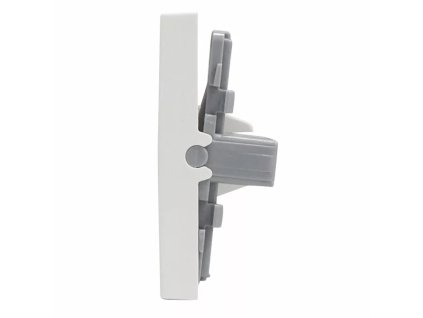 Kolíska pre vypínač č.5, 6+6, biela