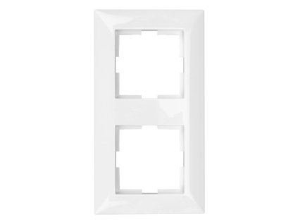 Rámik dvojitý, biela farba