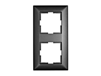 Rámik dvojitý, farba šedá