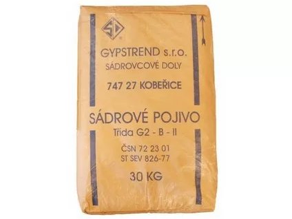 Sádra balená 30 kg - vrece