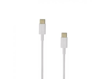 SBOX Kábel USB Type C/USB Type C, 1m, biely