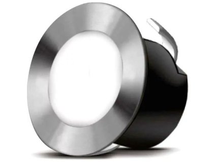 Svietidlo LED na schodisko, 1,5W, 90 Lm, 6400 K, priemer 8,3