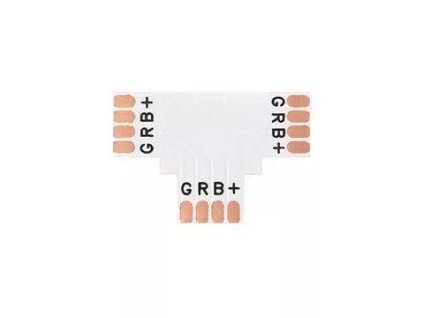 T spojka pre RGB LED pásy - 10 mm - 4pin