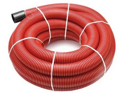 Chránička dvojvrstvová 40/31, červená,v návine DWP40(KF 09040 BA)