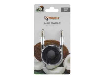 SBOX Kábel audio 1x 3,5mm jack/1x 3,5mm jack, 1,5m
