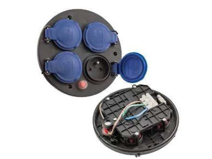 Stredový disk na bubon 4x250, modré 150mm B.1000A