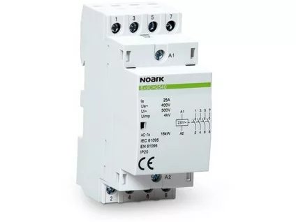 Inštalačné stýkač, 25 A, ovl. 230 V, 4 NO  kontakt 102412