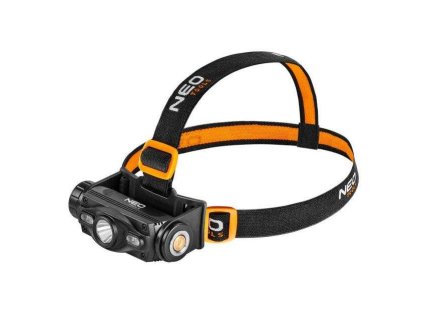 NEO TOOLS 99-028, Nabíjateľná čelovka 1000lm, 10W, IP20