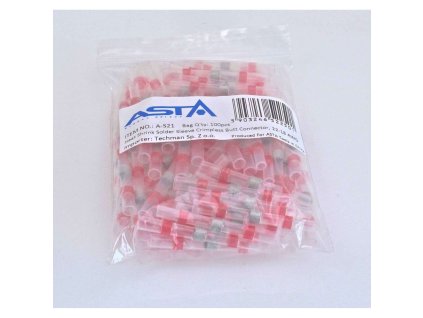 Samospájkovacie izolačné spojky tepelne zmršťovacie 0,5-1,5mm² 100 ks