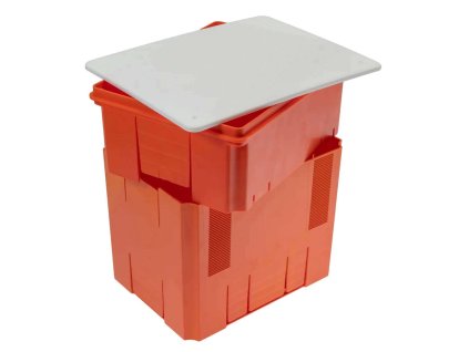 Krabica vysúvacia s krytom 210x165x149-210,biela