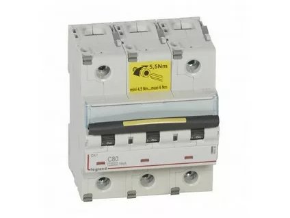 Istič DX3 3P C80 10000A/16KA