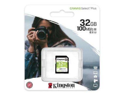 KINGSTON SDHC Canvas Select Plus 32GB 100MB/s UHS