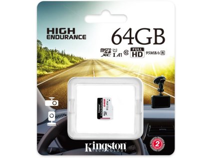KINGSTON Micro SDXC HIGH Endurance 64GB UHS-I