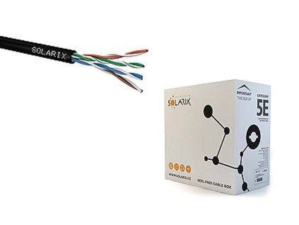 Sieťový kábel vonkajší UTP PE CAT5E 305m