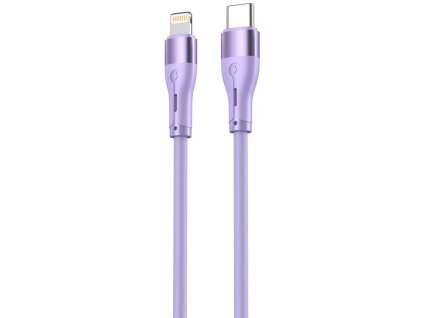 TELLUR Silicone, Kábel, USB Type C/Lightning, 1m p