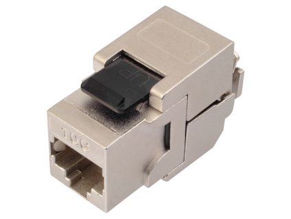 SOLARIX 10G Keystone CAT6A SXKJ-10G-STP-BK-NA