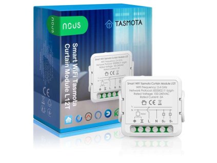 NOUS L12T, Tasmota CURTAIN Switch, prepínač