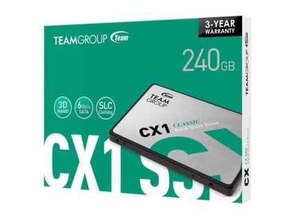 TEAM GROUP CX1 SSD 240GB 2.5"/SATA3/7mm