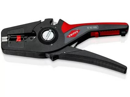 Kliešte odizolovávacie PreciStrip16 automatické 0,08-16mm2 12 52 195 SB KNIPEX