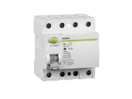 PRÚDOVÝ CHRÁNIČ ICN=6KA, 4-PÓL, IN=40A, I?N=30MA, TYP A