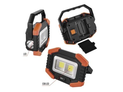 COB LED pracovné svietidlo P4112, 350 lm, 3× AA