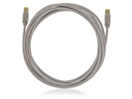 PATCH Patch kábel STP Cat 6A LSOH šedý 5m