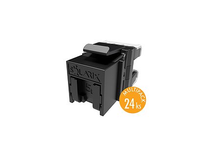 SOLARIX Multipack 24ks Keystone CAT5E UTP RJ45