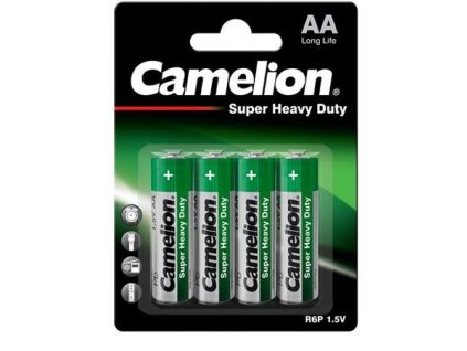 CAMELION Batérie SUPER HD zink-chlorid AA 4ks R06