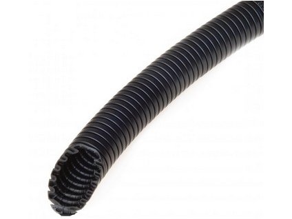 IES Rúrka ohybná FXP-TURBO DN20 PVC BK 750N -25AŽ60°C UV stabilná