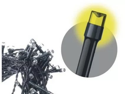 LED svetelná reťaz 018-253 LED teplá biela