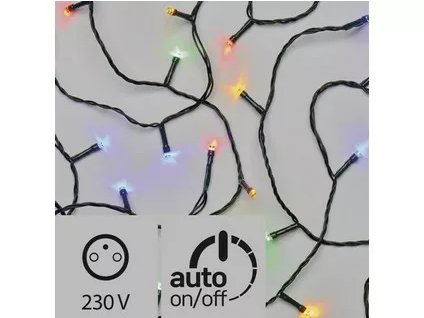 LED svetelná reťaz 120LED 12M IP44 farebná ZY0813T