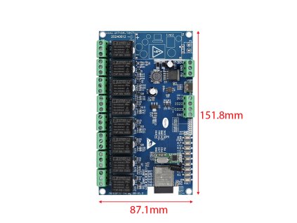 ATHOM, 8 CH relay, Tasmota