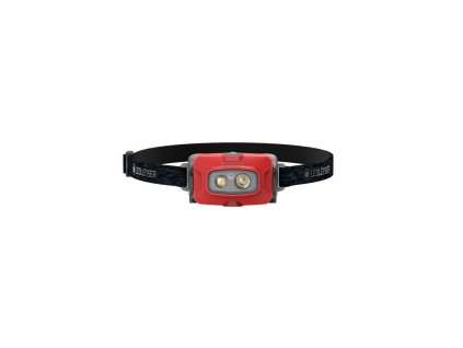 LEDLENSER HF4R Core, Čelovka 500lm, IP68, červená