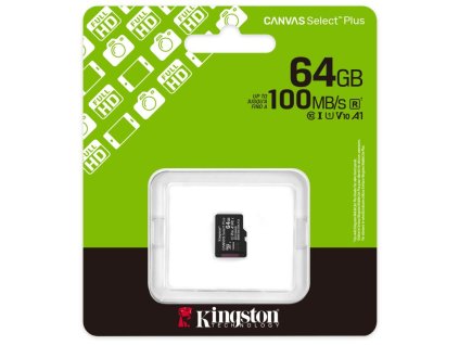 KINGSTON CANVAS Select Plus, Micro SDXC 64GB