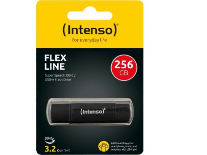 INTENSO Flex Line, USB-C/USB-A, USB Kľúč, 256GB