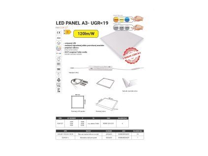 LED PANEL A3 ELW 227 page 0001