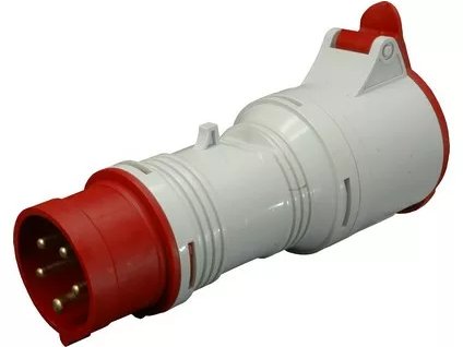 Adaptér 5p/4p  A-1653/43 16A 400V z 5pol na 4pol