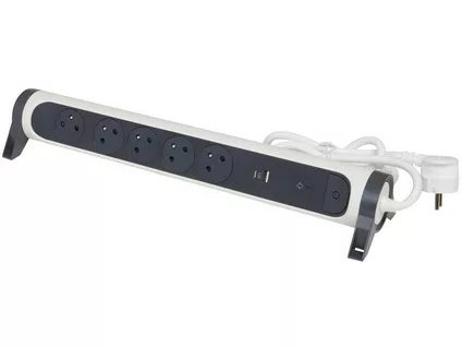 Predlžovačka Premium 5x2P+T, PO, USB b/ts 49420