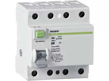 Prúdový chránič, Icn=6kA, 4pól, In=40A, IDn=300mA, typ AC